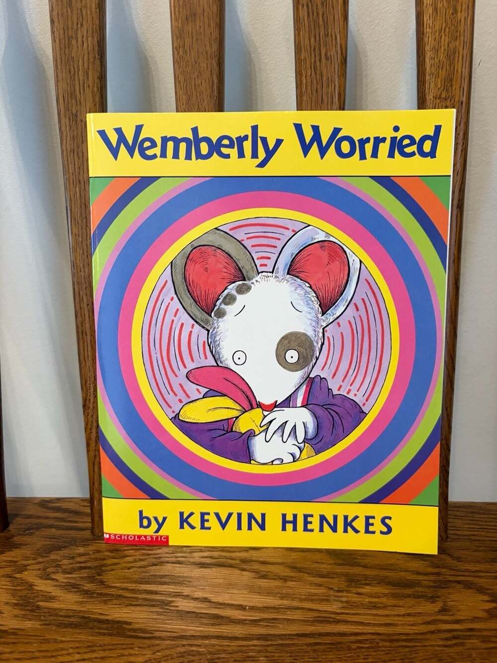 Wemberly Worried Paperback Book by Kevin Henkes